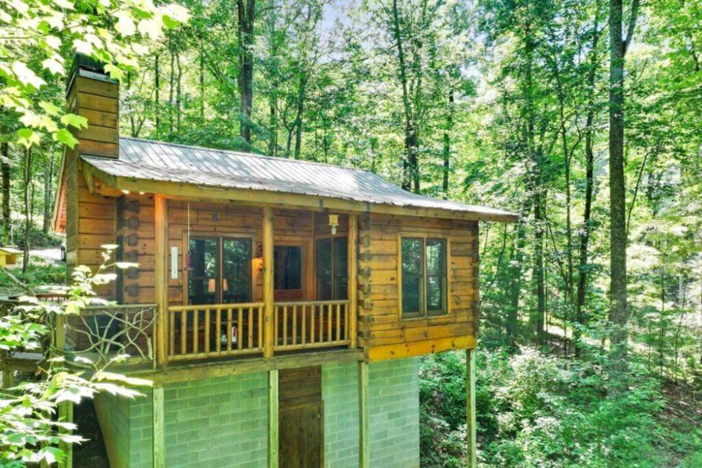 Open Studio Lodge At Little Rock Creek Cherry Log Екстер'єр фото